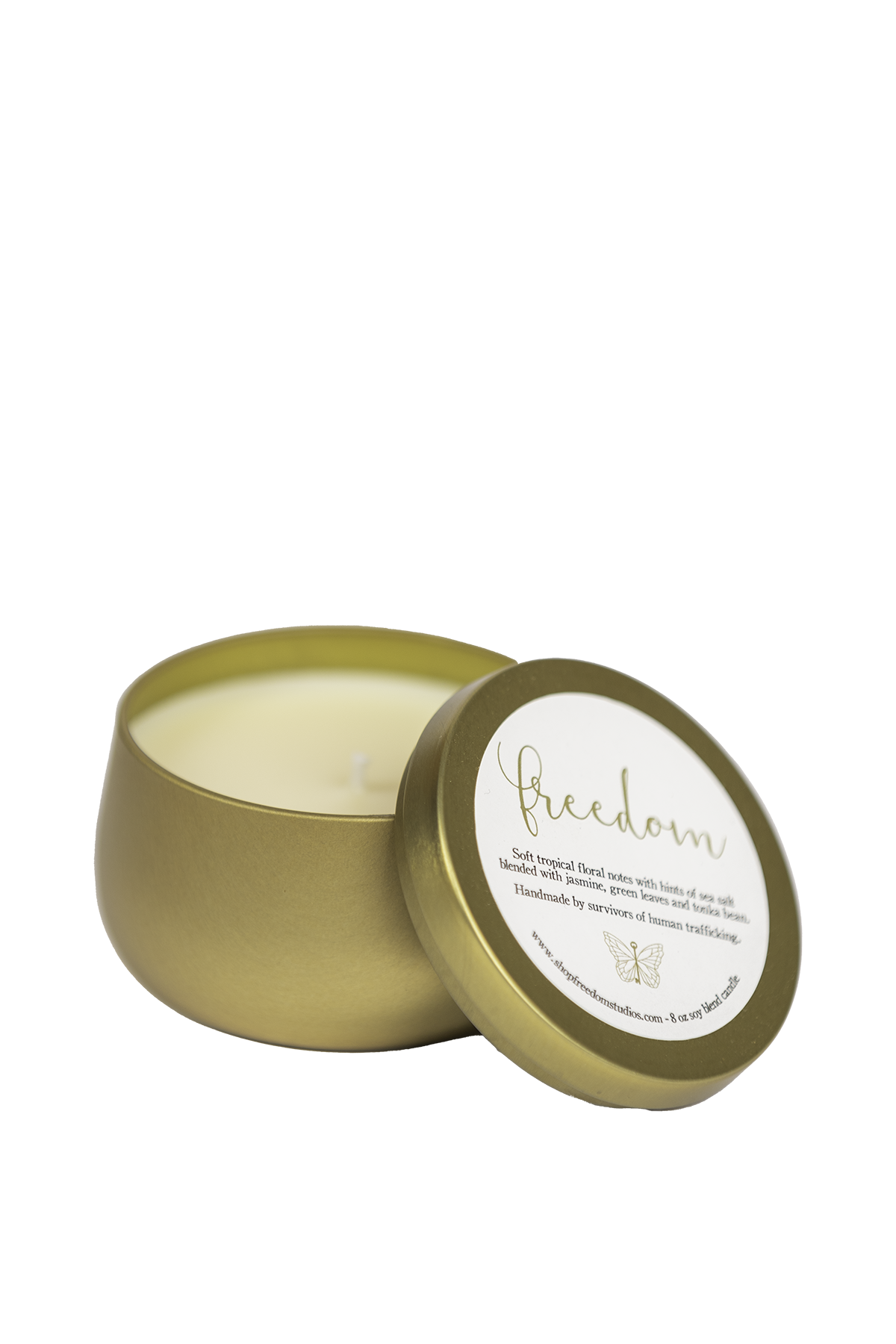 Freedom Tin Candle