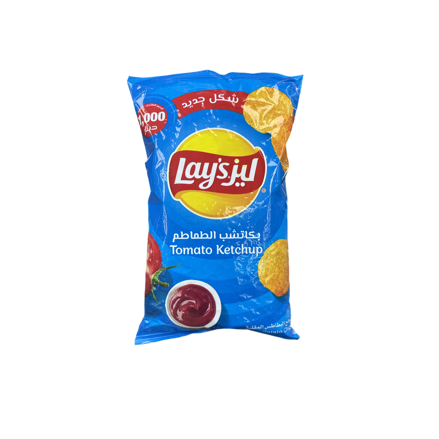 Lays tomato, ketchup