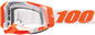 100% Racecraft 2 Goggles - Orange - Clear 50009-00013
