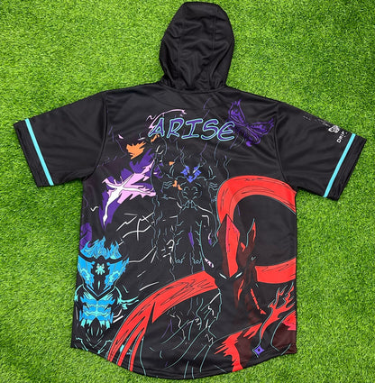 Arise - Hooded Baseball Jersey