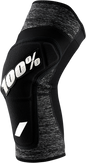 100% Ridecamp Knee Guards - Gray/Black - XL 70001-00008