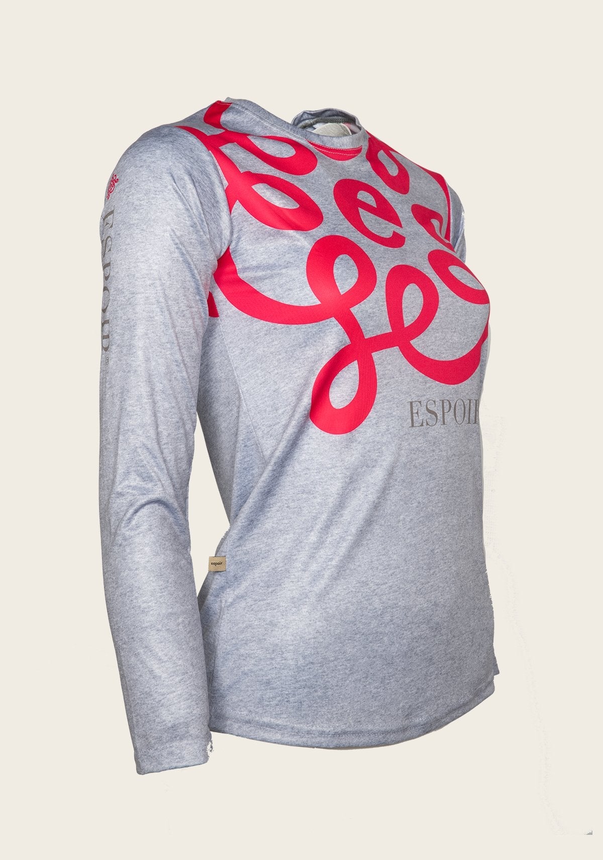 SALE  Espoir Hot Pink On Grey T-Shirt