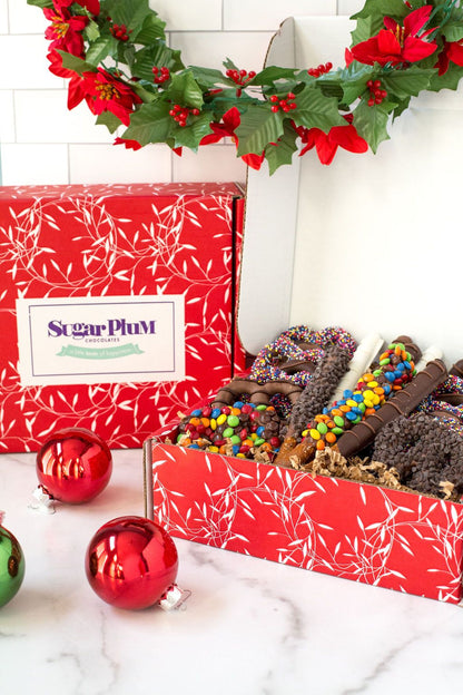 Chocolate Pretzel Gift Box – 22 Handcrafted Sweet & Salty Treats