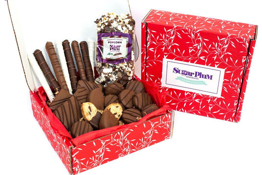 Gourmet Chocolate Eruption Gift Box – 26 Handcrafted Sweet & Salty