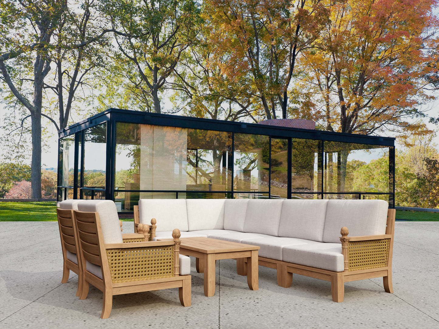 Set-74 Luxe Modular Deep Seating Set