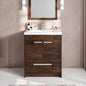 Eviva Lugano Bath Vanity with Acrylic Top and Integrated Sink (24"-84")