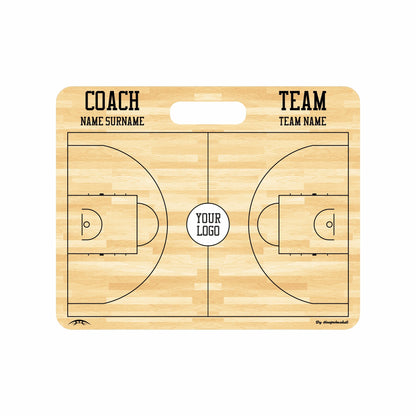 FIBA Custom American Style Magnetic Coaching Board 11.4'' x 9.4'' / 29 cm x 24 cm