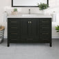 Eviva London Bath Vanity with Carrara Quartz Top and Undermount Porcelain Sink (20"-60")