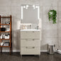 Eviva Marbella Bath Vanity with Acrylic Top and Integrated Sink (32"-40")
