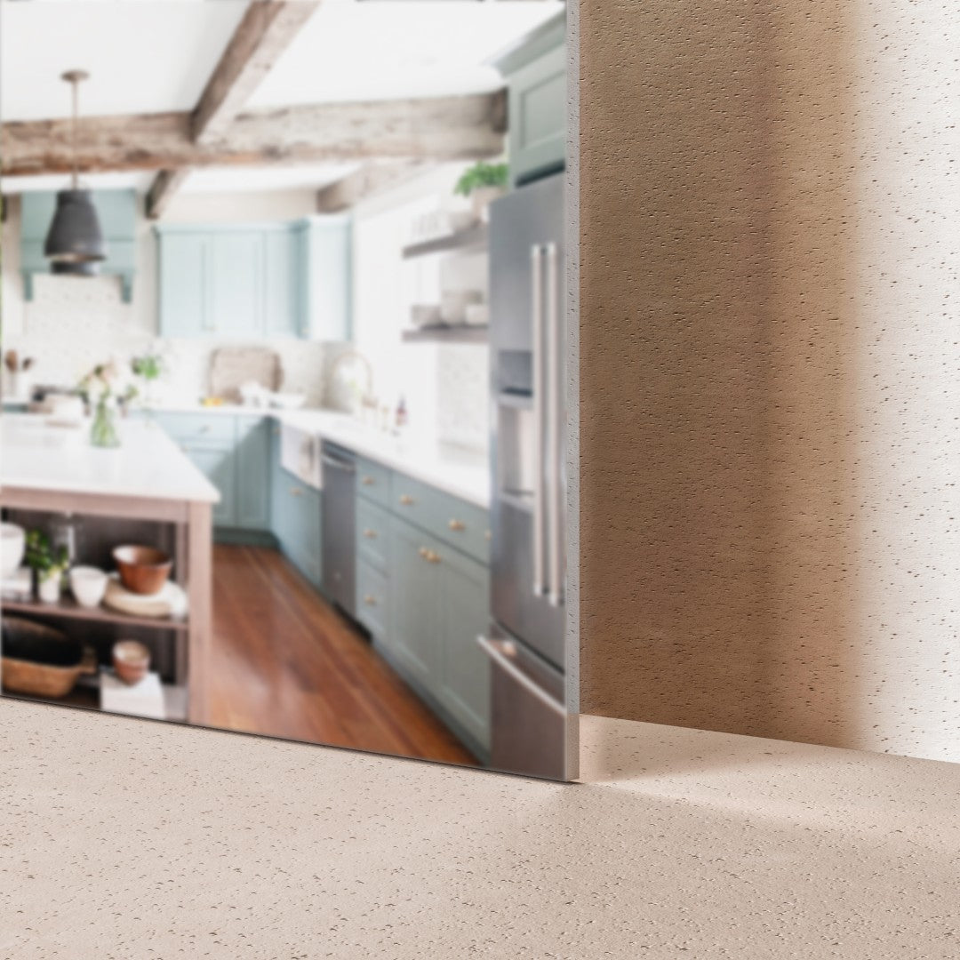 Eviva Sleek Frameless Mirror