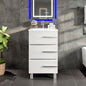 Eviva Deluxe Bath Vanity with Porcelain Top and Integrated Sink (20"-32")