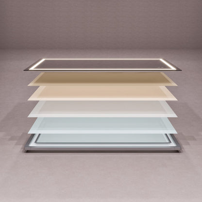 Eviva Glow Frameless Mirror