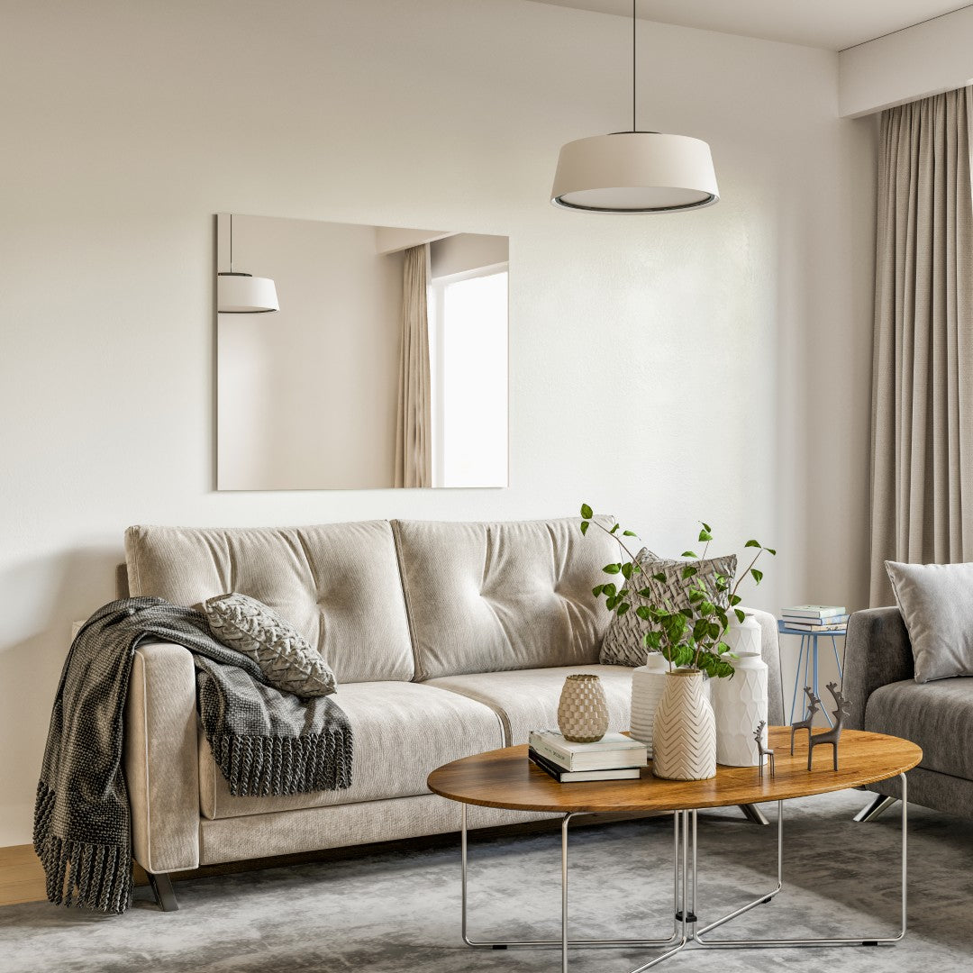 Eviva Sleek Frameless Mirror