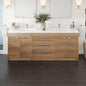 Eviva Lugano Bath Vanity with Acrylic Top and Integrated Sink (24"-84")