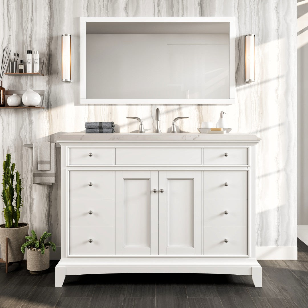 Eviva Elite Stamford Bath Vanity with Counter Top and Undermount Porcelain Sink (24"-72")