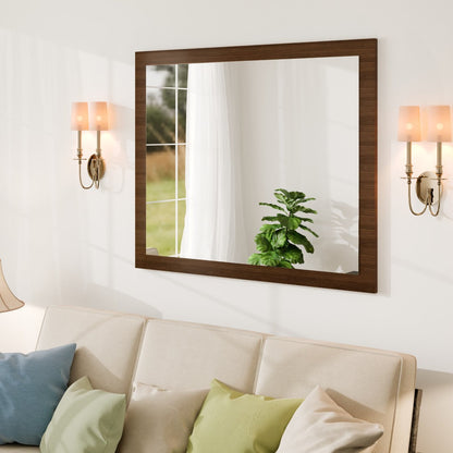 Eviva Sun Wooden Framed Mirror