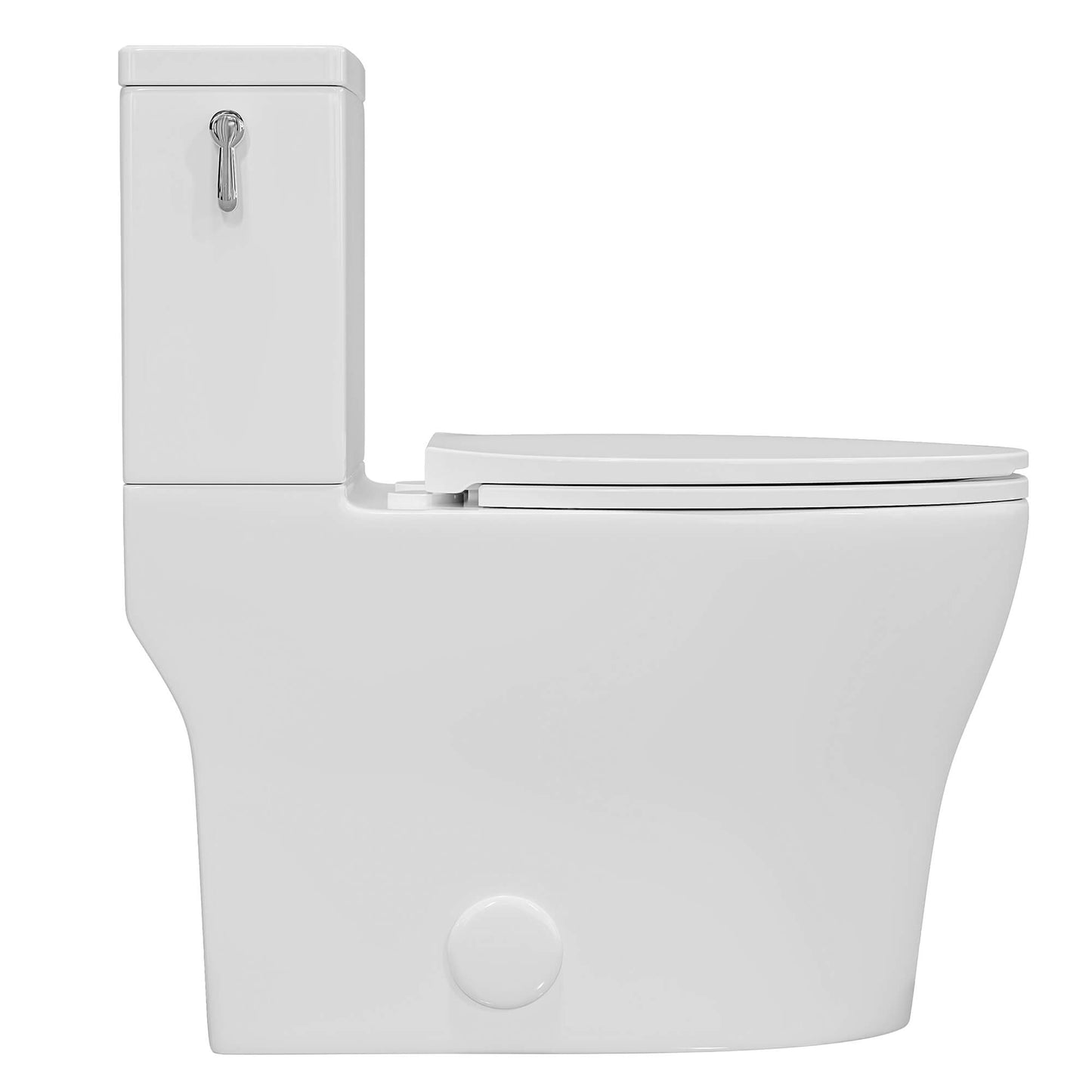 Fine Fixtures MTTB20W Two-Piece Toilet – ADA Dual Flush Skirted White
