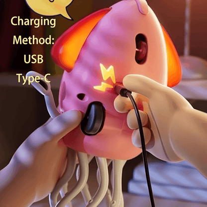 Electric Dancing Octopus Toy – Obstacle Avoidance, LED Lights, Music & Swing for Kids and Gifts