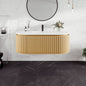 Eviva Haven Wall Mount Bath Vanity with Solid Surface Top and Integrated Sink (39"-71")