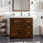 Eviva Lugano Bath Vanity with Acrylic Top and Integrated Sink (24"-84")