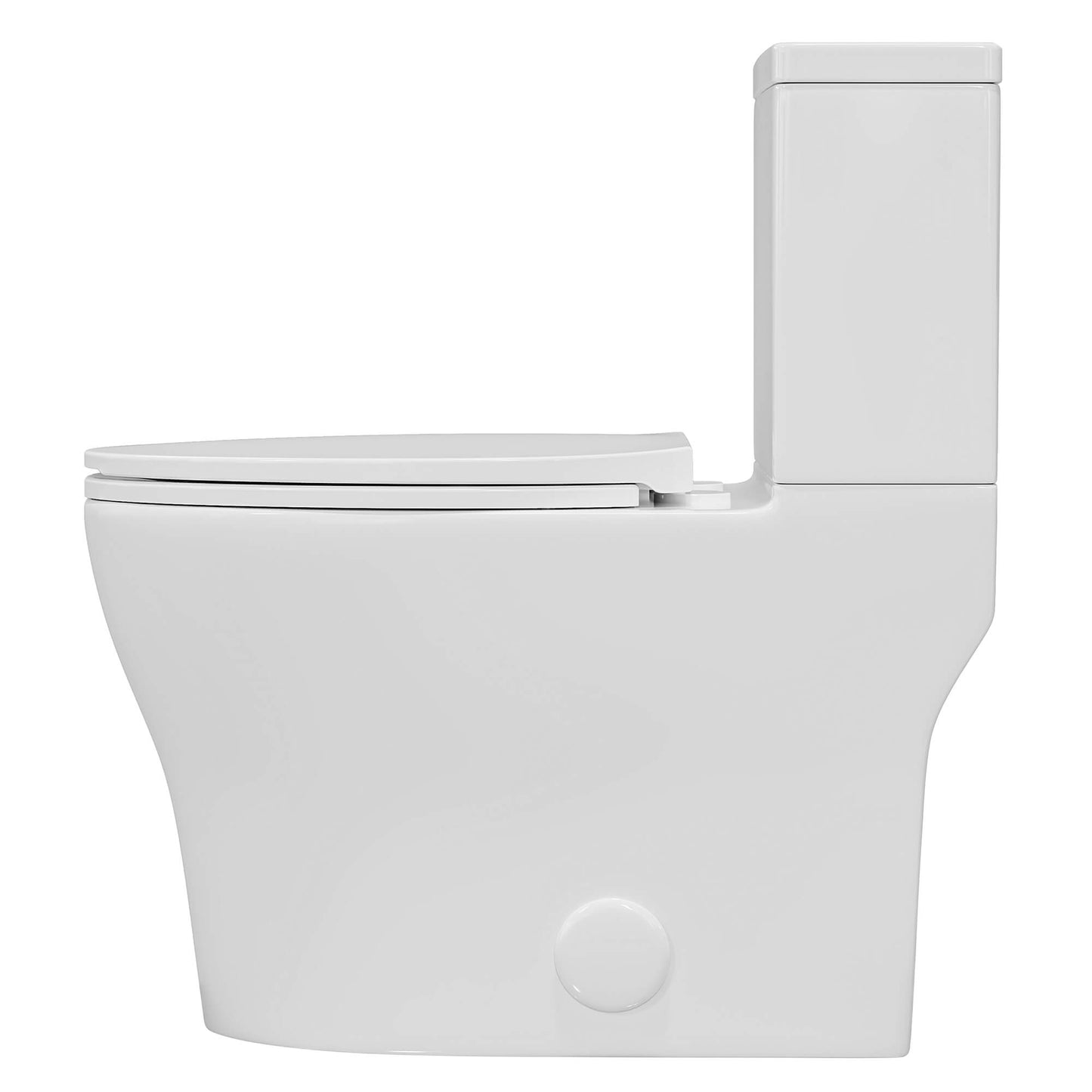 Fine Fixtures MTTB20W Two-Piece Toilet – ADA Dual Flush Skirted White