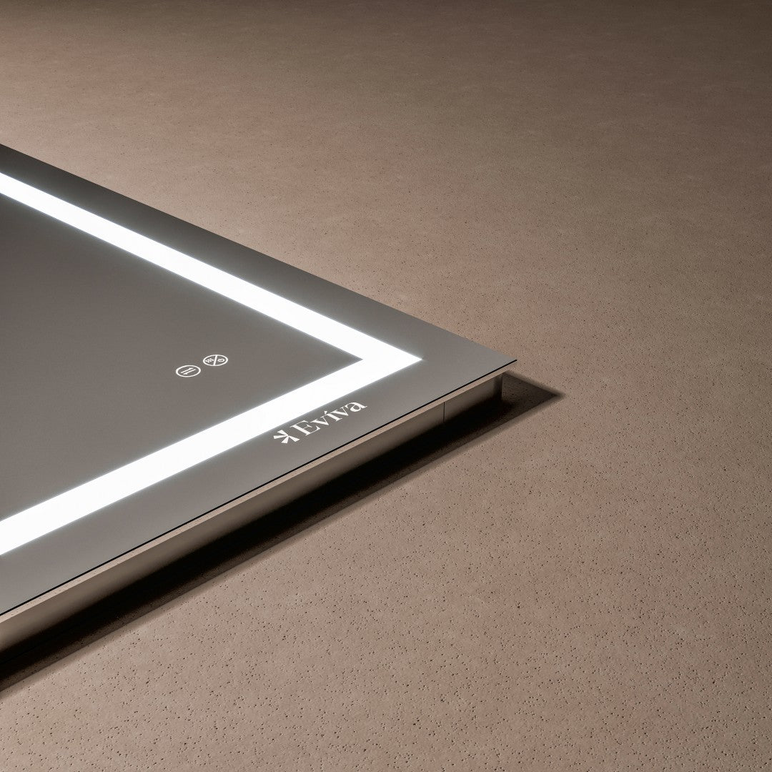 Eviva Glow Frameless Mirror
