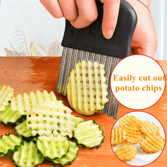 Stainless Steel Crinkle Cutter