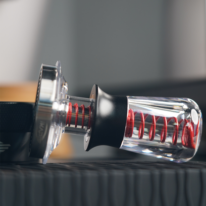 Transparent Coffee Calibrated Tamper