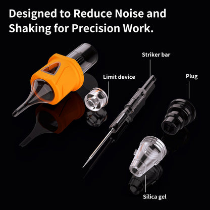 Big wasp Energy Rubber Cartridge Needles -Box of 20