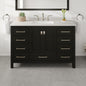 Eviva Aberdeen Bath Vanity with Counter Top and Undermount Porcelain Sink (24"-96")