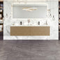 Eviva Lotus Wall Mount Bath Vanity with Solid Surface Top and Integrated Sink (30"-71")