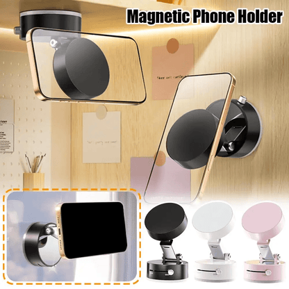 Double-Sided Magnetic Suction Phone Holder Foldable & Adjustable Stand