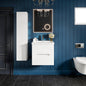 Eviva Maui Wall Mount Bath Vanity with Acrylic Top and Integrated Sink