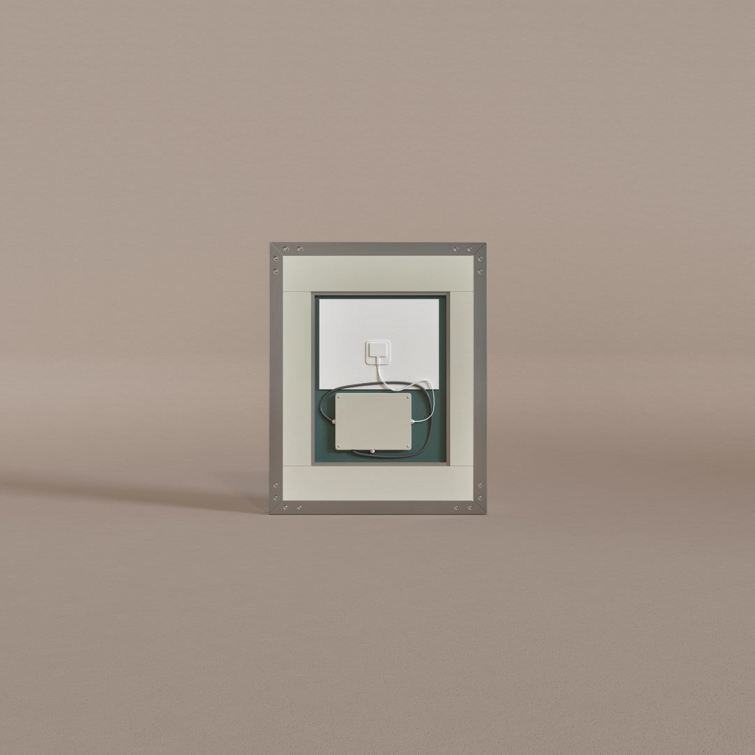 Eviva Illuminate LED Bathroom Mirror – Chrome Aluminum Frame (EVMR550 Series)