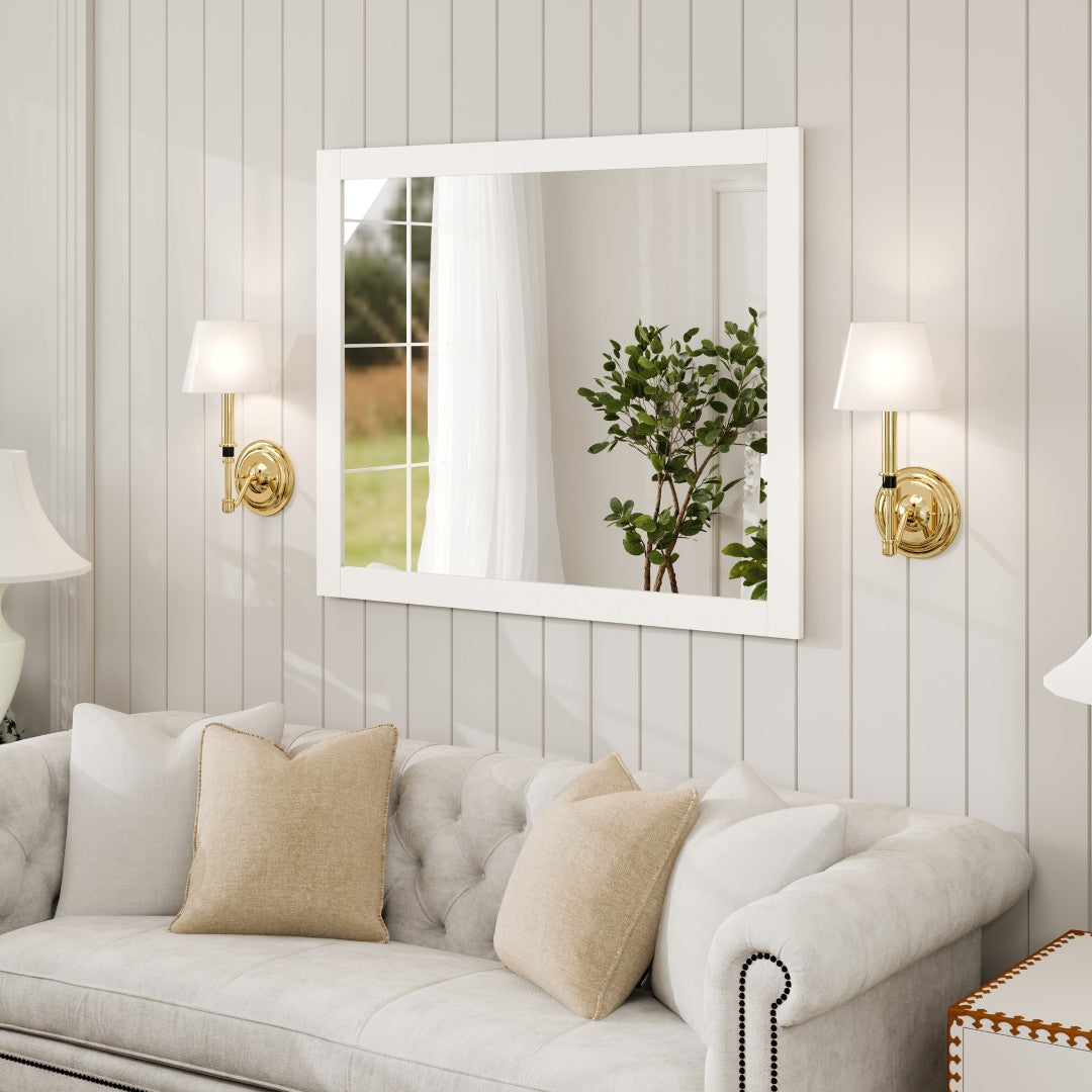 Eviva New York Wooden Framed Mirror