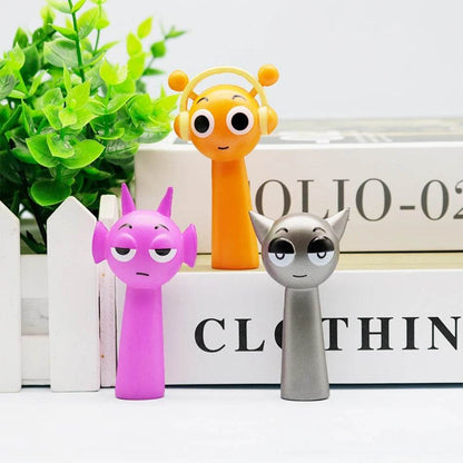 Funny Sprunki Action Figure Set – 12PCS Cartoon Toys Gift