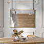 Eviva Gold Gold Metal Framed Mirror
