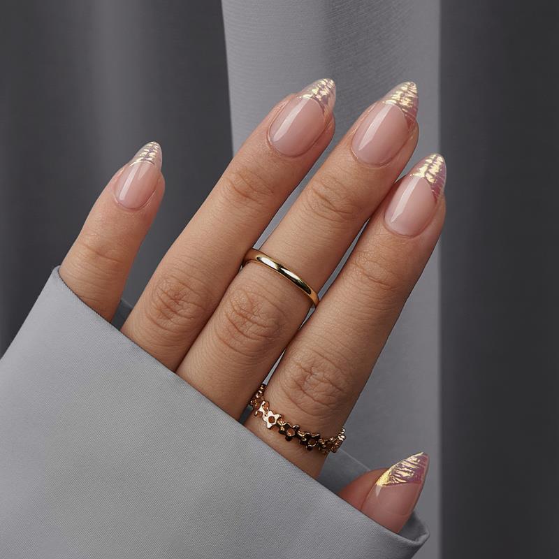 Athena Aurora Almond Nails - Press On Nails