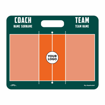 Custom Volleyball Magnetic Coaching Board 15.7'' x 12.6'' / 40 cm x 32 cm
