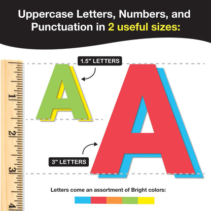 Bulletin Board Letters Combo – 2 Sizes