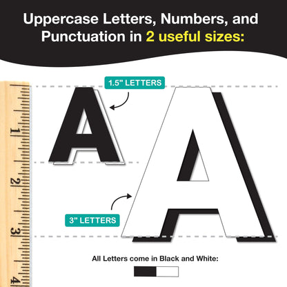 Bulletin Board Letters Combo – 2 Sizes