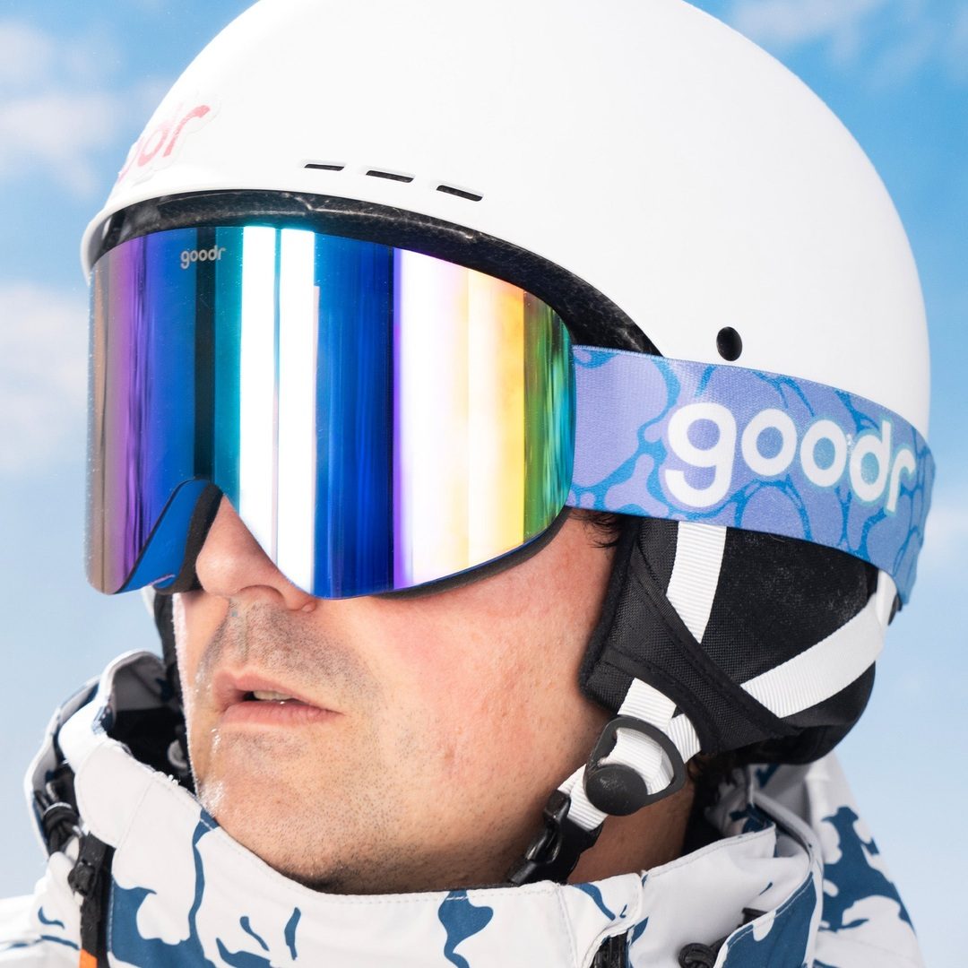 "Cold-Blooded Lodge Lizard” Limited SNOW G Polarized Goggles