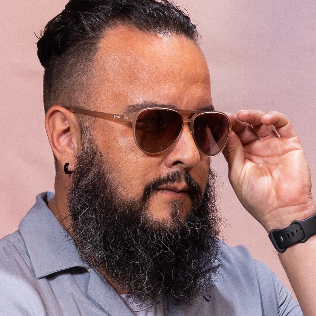 "Purple's Midlife Crisis” Mach G Polarized Sunglasses