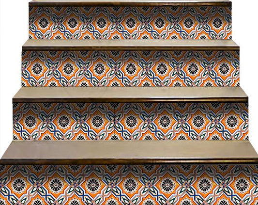 Decorative Tile stickers set of 24 Peel & Stick