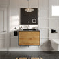Eviva Vienna Wall Mount Bath Vanity with Acrylic Top and Integrated Sink (36"-75")