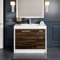 Eviva Grace Bath Vanity with Acrylic Top and Integrated Sink (24"-48")