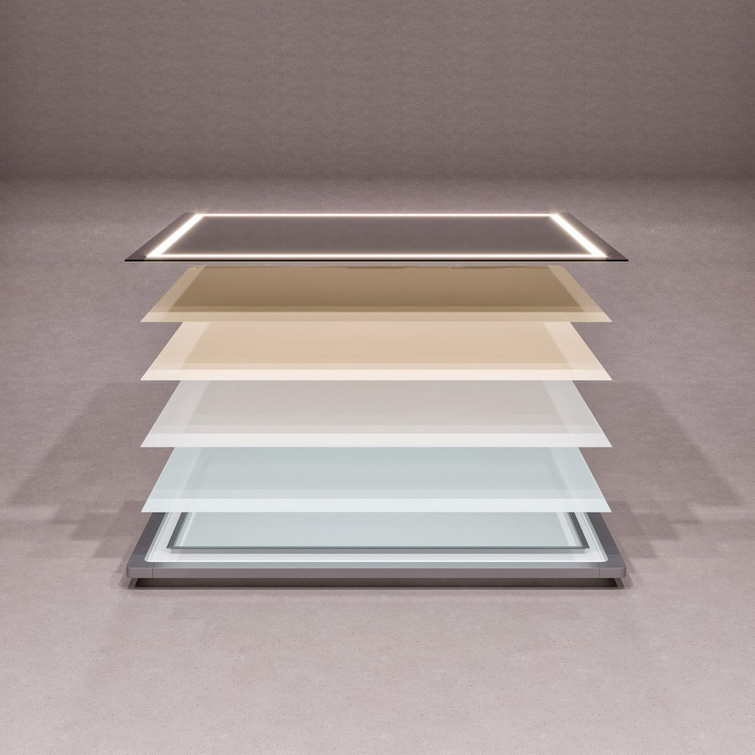 Eviva Glow Frameless Mirror