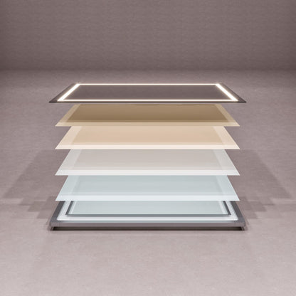 Eviva Glow Frameless Mirror