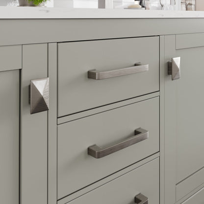 Eviva London Bath Vanity with Carrara Quartz Top and Undermount Porcelain Sink (20"-60")