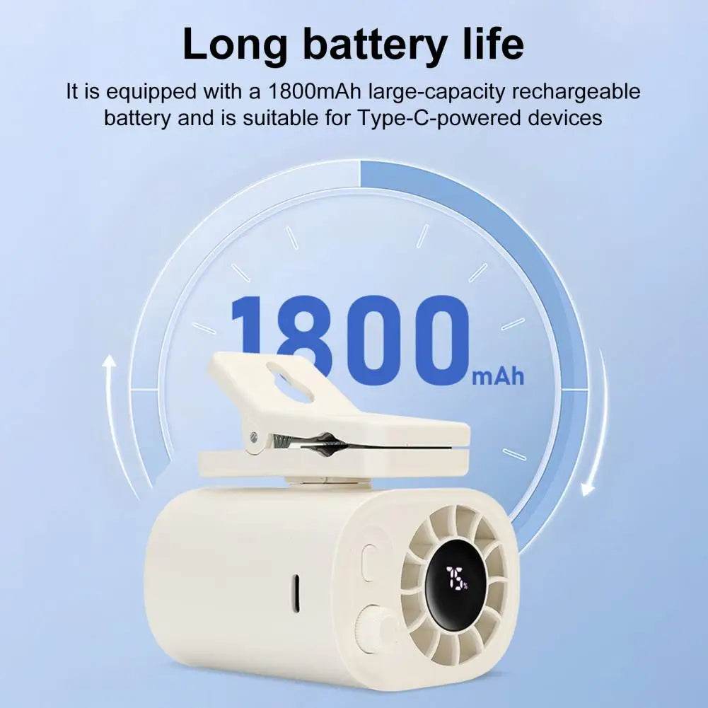 Chill Anywhere: USB Rechargeable Cooling Fan